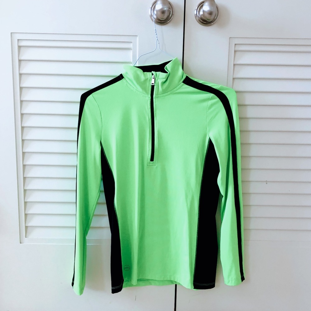 L-RL | quarter-zip active jacket